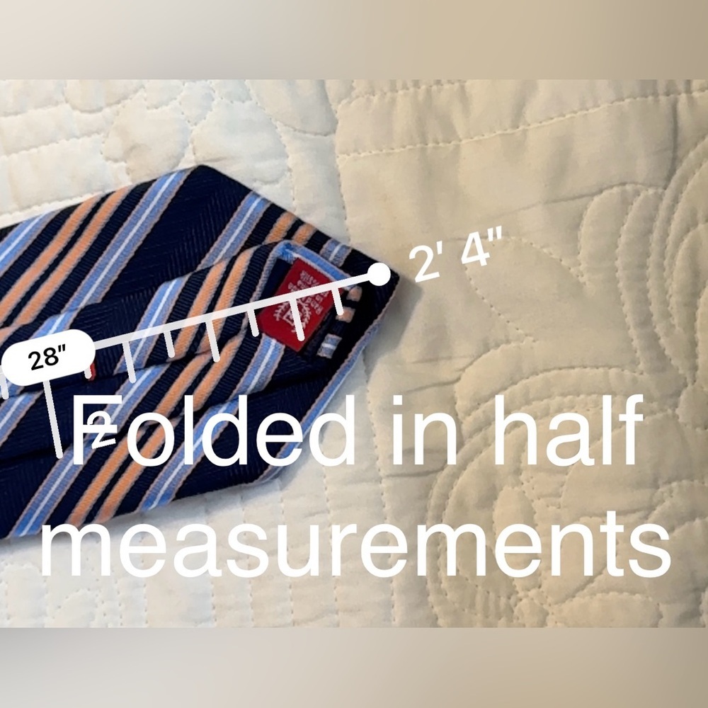 🌺𝐂𝐇𝐀𝐏𝐒 𝐍𝐀𝐕𝐘 𝐎𝐑𝐀𝐍𝐆𝐄 𝟏𝟎𝟎% 𝐒𝐈𝐋𝐊 𝐓𝐈𝐄 - Picture 6 of 6